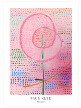 Paul Klee Blossoming - Art Print